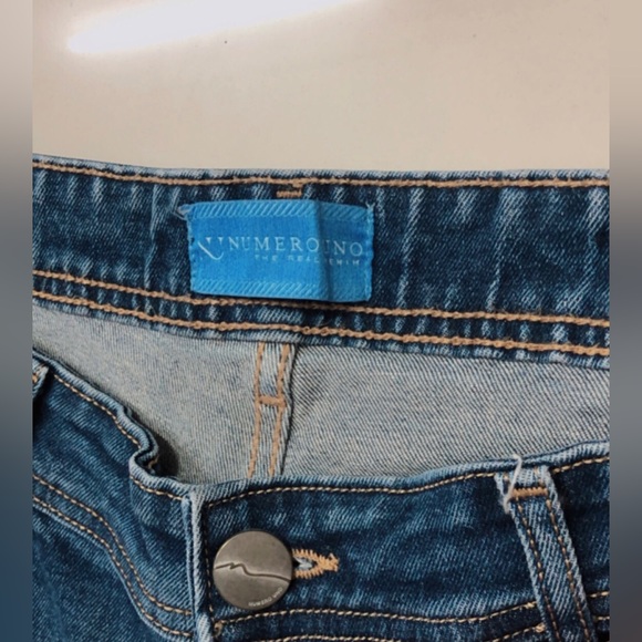 Dark Blue colored, Men’s Jeans, From the Brand “Numero Uno”. Absolutely New! - Picture 4 of 8